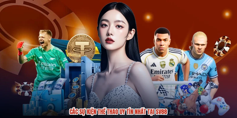 Các sự kiện thể thao uy tín nhất tại SV88