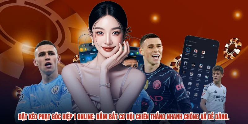 Đặt kèo phạt góc hiệp 1 online: Nắm bắt cơ hội chiến thắng nhanh chóng và dễ dàng.