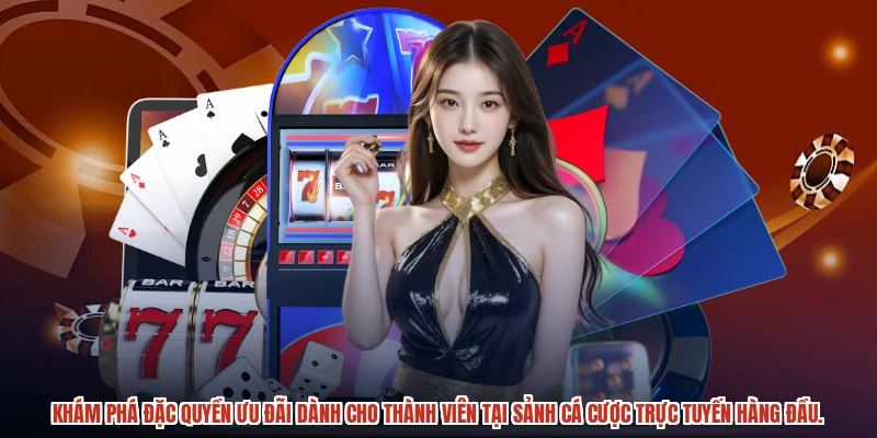 Khám phá đặc quyền ưu đãi dành cho thành viên tại sảnh cá cược trực tuyến hàng đầu.