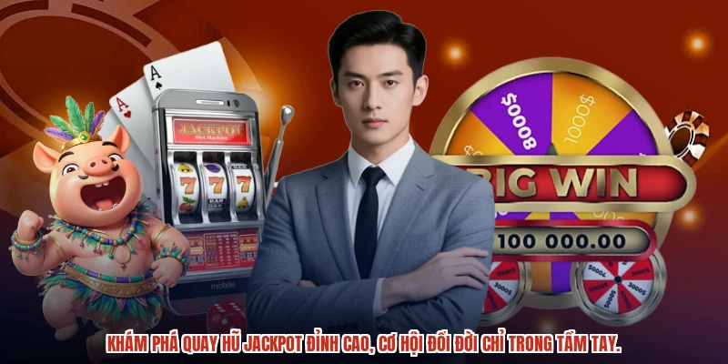 Khám phá quay hũ jackpot đỉnh cao, cơ hội đổi đời chỉ trong tầm tay.