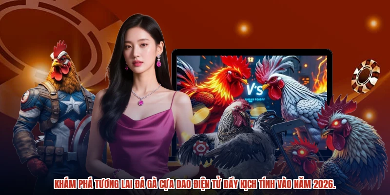 Khám phá tương lai đá gà cựa dao điện tử đầy kịch tính vào năm 2026.