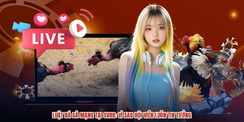 Luật Đá Gà Mạng Tại SV88: Vì Sao Hội Viên Luôn Tin Tưởng