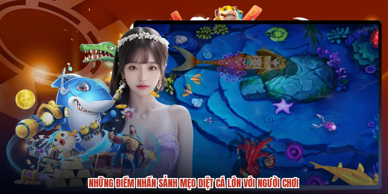 Những điểm nhấn sảnh mẹo diệt cá lớn với người chơi