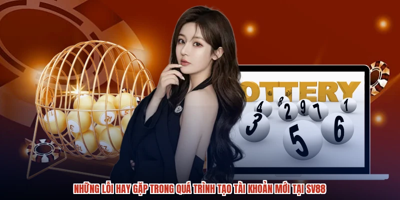 Những lỗi hay gặp trong quá trình tạo tài khoản mới tại SV88