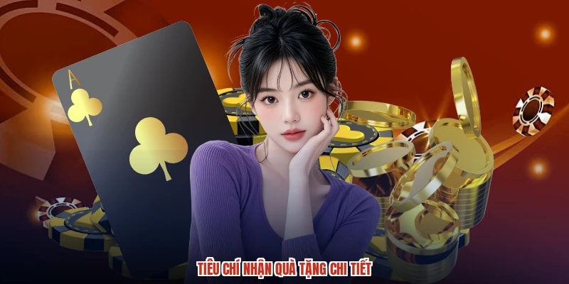 Tiêu chí nhận quà tặng chi tiết